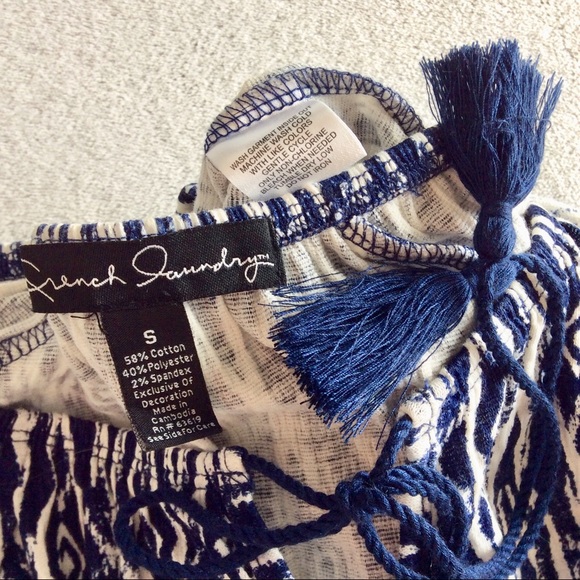 Navy Batik Style shirt - Picture 7 of 8